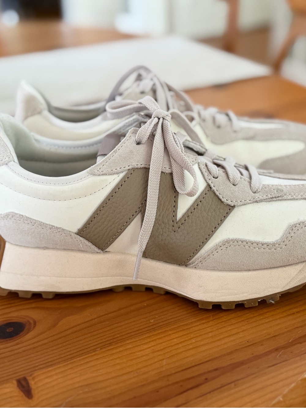 New Balance Women's Sneakers - Taupe & Cream - Picture 3 of 8